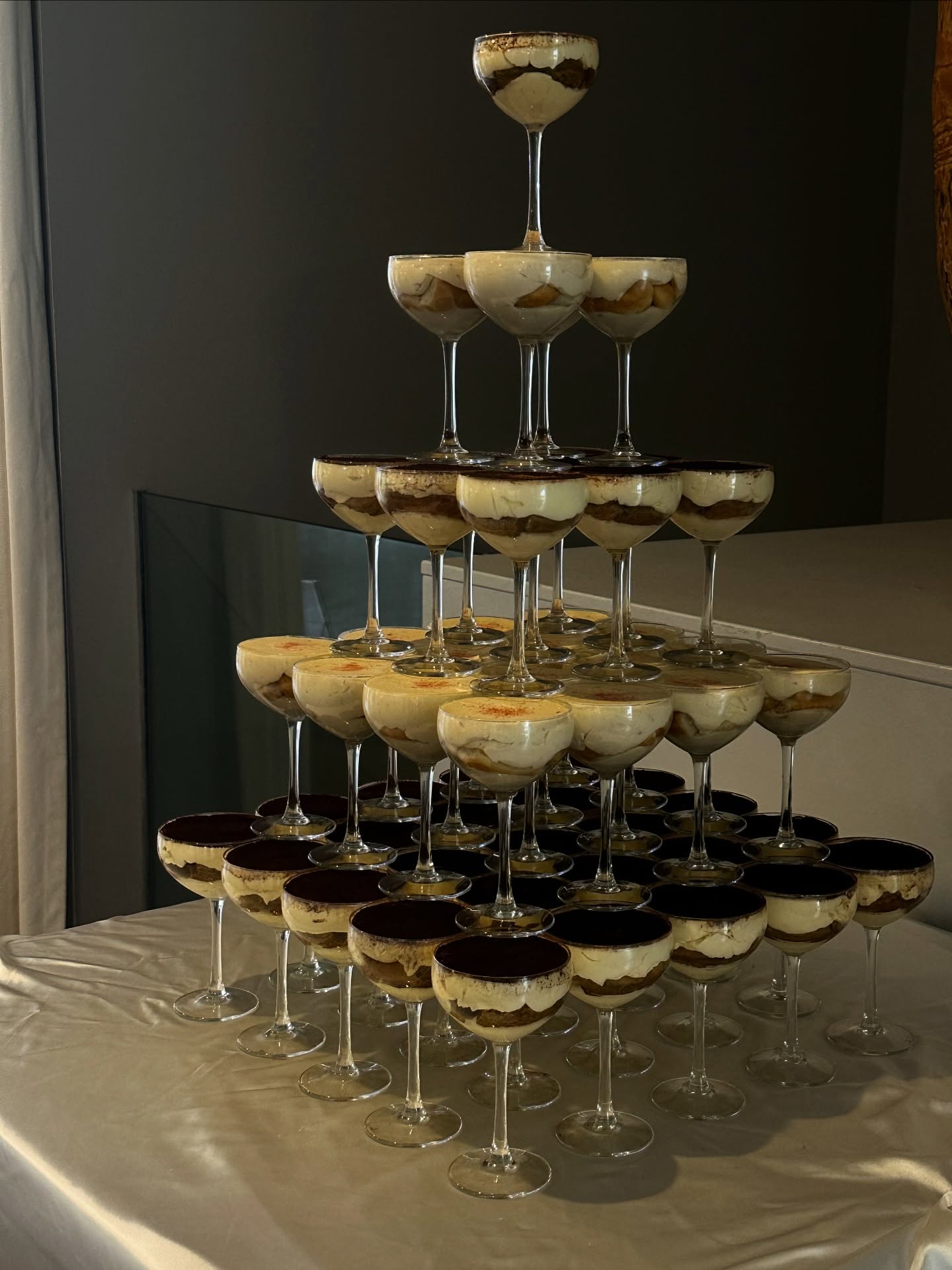 Six tier statement - Reception lounge